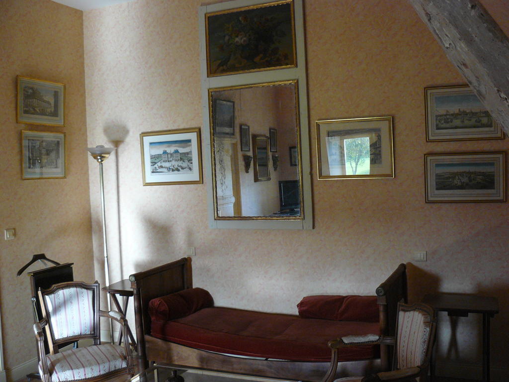 Manoir Du Bois Noblet Bed & Breakfast Louerre Exterior foto